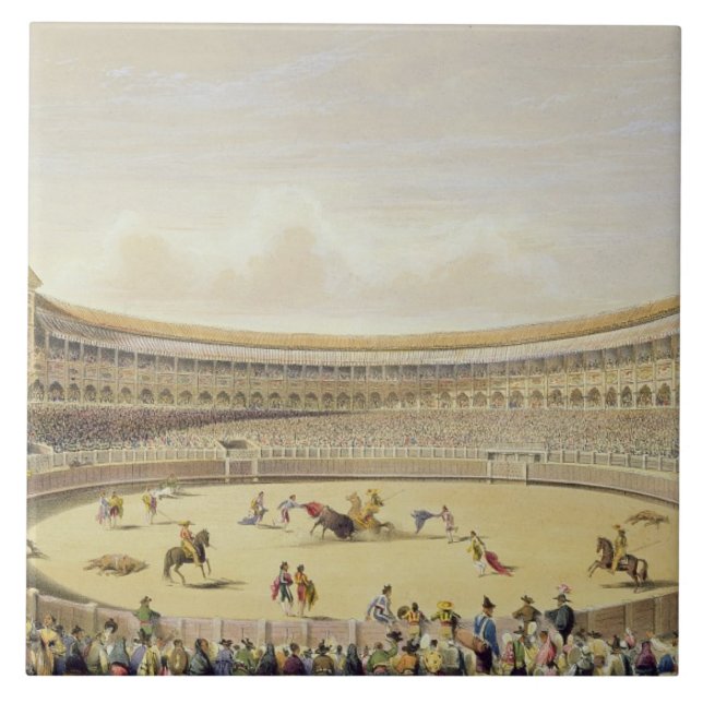 Carreau La plaza de Toros de Madrid, 1865 (litho de (Devant)