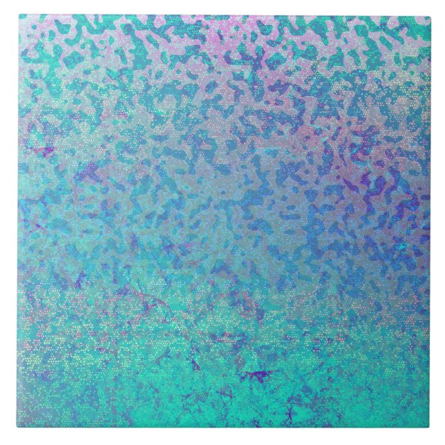 Carreau La poussière d'étoile de parties scintillantes de (Devant)