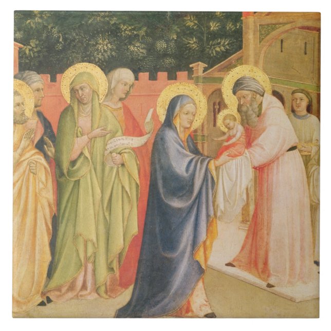 Carreau La présentation dans le temple (Devant)