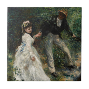 Carreau La Promenade Renoir Impressionnisme Peinture Art
