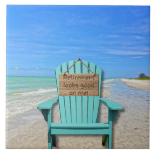 Carreau La retraite me va bien ! Plage de l'Île Sanibel