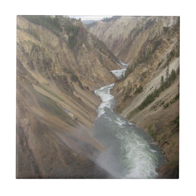 Carreau La rivière Yellowstone (Devant)