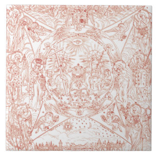 Carreau La Sainte Trinité en gloire