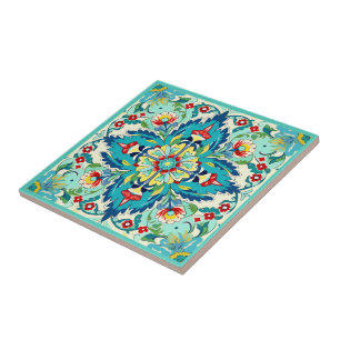 Carreau La sérénité d'Iznik Sultan