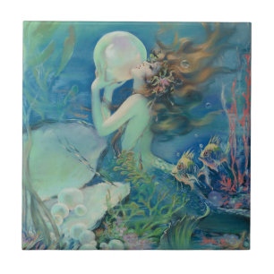 Carreau La sirène par Henry Clive