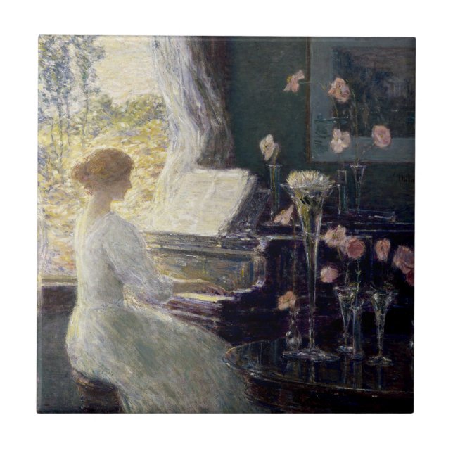 Carreau La Sonate de Frederick Childe Hassam (Devant)