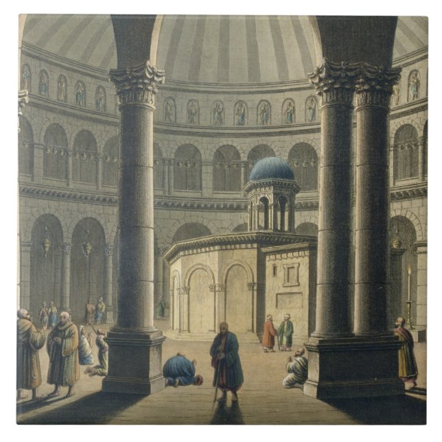 Carreau La tombe sainte, pub. par des watts de William, (Devant)