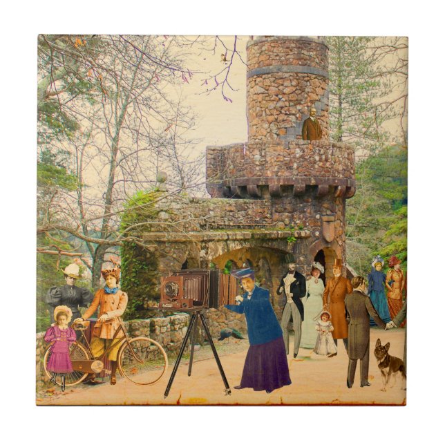 Carreau La torre de la Quinta da Regaleira (Devant)