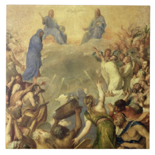 Carreau La trinité sainte, 1553/54 (huile sur la toile)