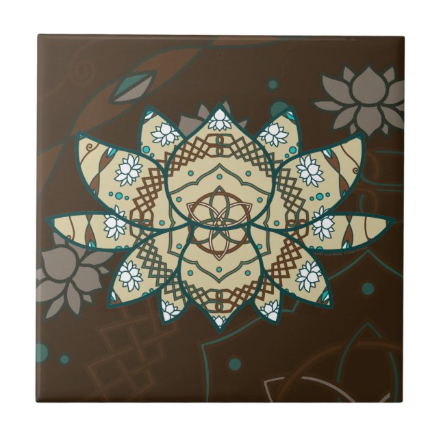 Carreau La tuile de Lotus (Devant)