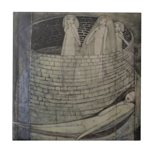 Carreau La vérité est au fond du puits (Devant)