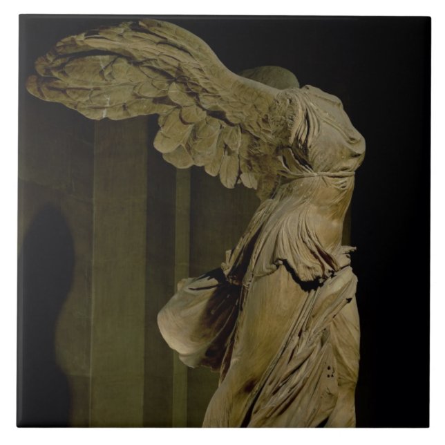 Carreau La victoire de Samothrace (marbre de Parian) (voir (Devant)