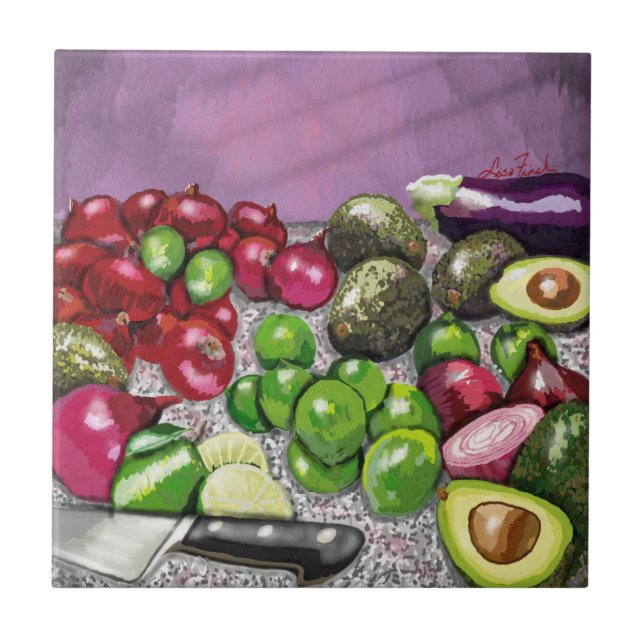 Carreau La vie morte du chef (Devant)