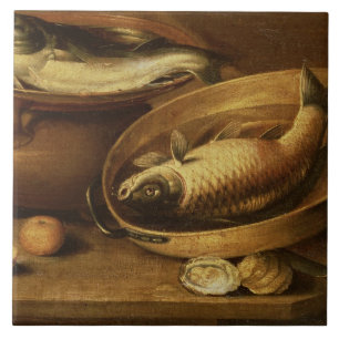 Carreau La vie toujours des poissons et des citrons