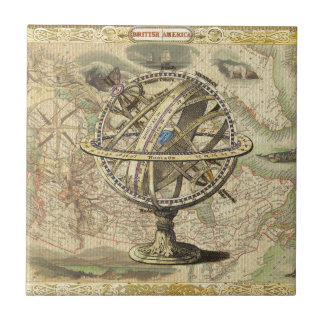 Carreau La vieille Amérique britannique Explorez la carte 