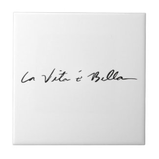 Carreau la vita é é bella
