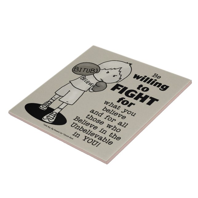 Carreau La volonté de combattre (Côté)