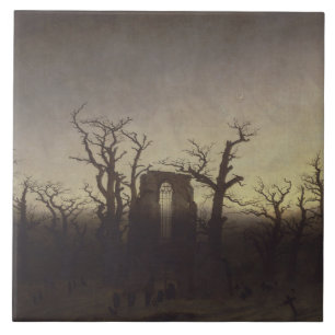 Carreau L'abbaye des Oakwood (ruines antiques)