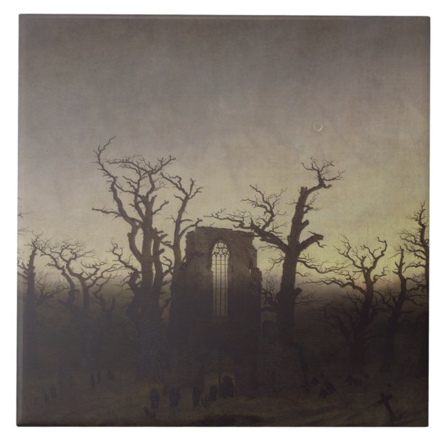 Carreau L'abbaye des Oakwood (ruines antiques) (Devant)