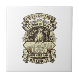 Carreau Labrador Lady Dog Crown Shield_1