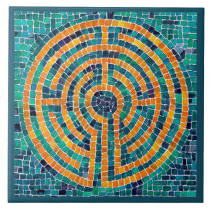Carreau LABYRINTH II 4.25x4.25 Carrelage en céramique - Ve