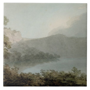 Carreau Lac de Vico entre Rome et Florence, 1783 (grap