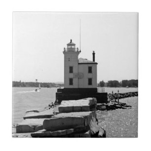 Carreau Lac Erie Lighthouse
