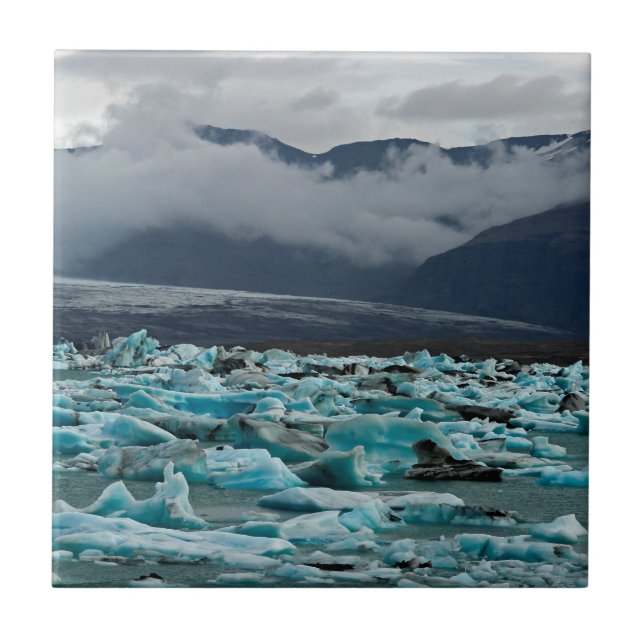Carreau Lac glaciaire Jokulsarlon - Islande (Devant)