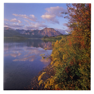 Carreau Lac Maskinonge dans le parc national des lacs Wate