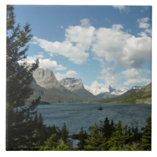 Carreau Lac Saint-Marie II au parc national de Glacier