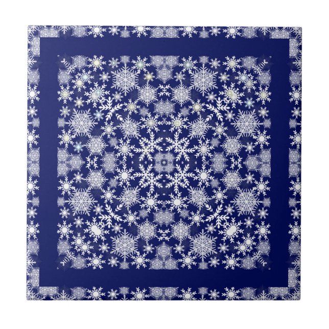 Carreau Lace de Snowflakes (Devant)