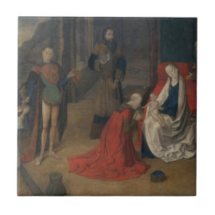 Carreau L'adoration des Magi