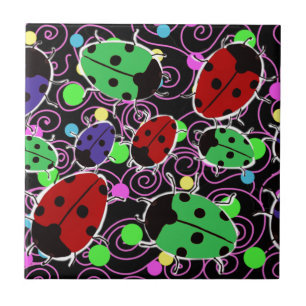 Carreau Ladybug