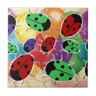 Carreau Ladybug