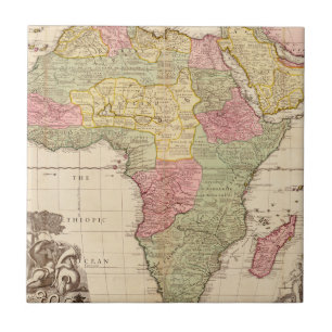 Carreau L'Afrique circa 1725