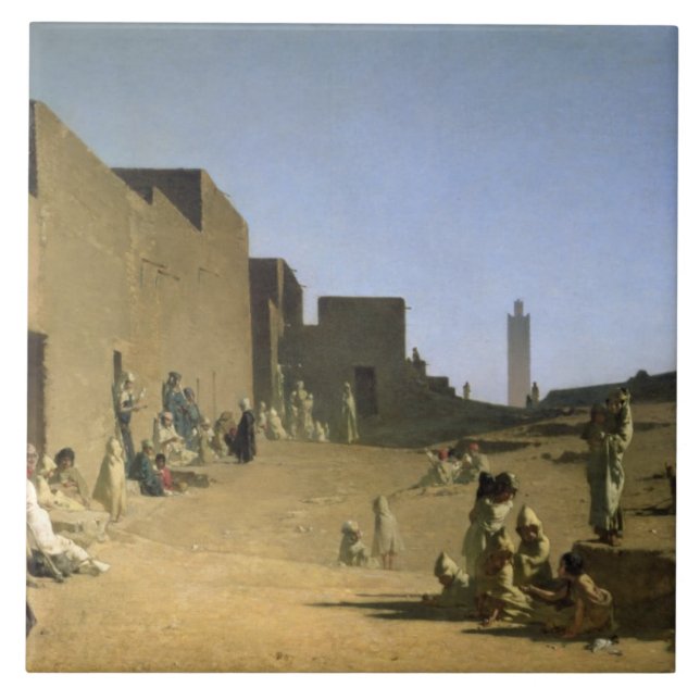 Carreau Laghouat au Sahara algérien, 1879 (Devant)
