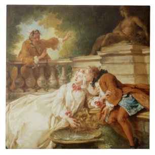 Carreau L'alarme, 1723 (huile sur la toile)