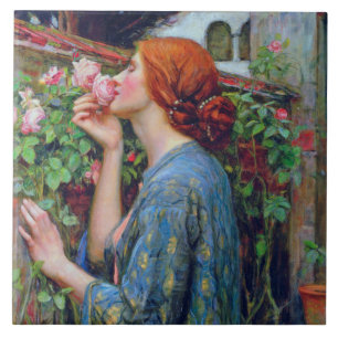 Carreau L'âme du Rose, John William Waterhouse