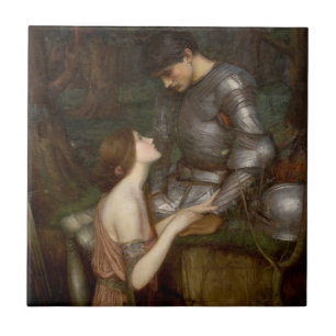 Carreau Lamia et le soldat par John William Waterhouse