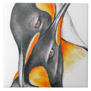 Carreau L'amour des pingouins