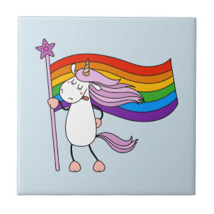 Carreau L'amour n'a pas de limites Unicorne