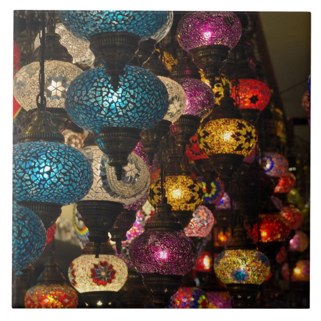 Carreau Lampes turques traditionnelles (Devant)