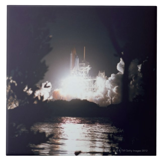 Carreau Lancement de navette spatiale (Devant)