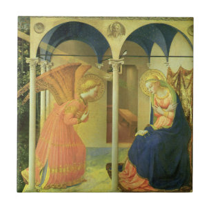 Carreau L'Annonciation du Prado par Fra Angelico