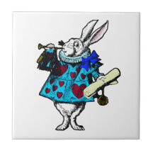 Lapin blanc Alice au pays des merveilles