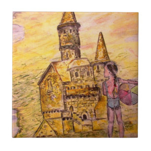 Carreau l'art du château de sable géant