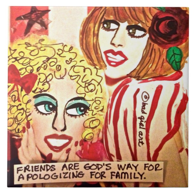 Carreau L'art en mosaïque (Devant)