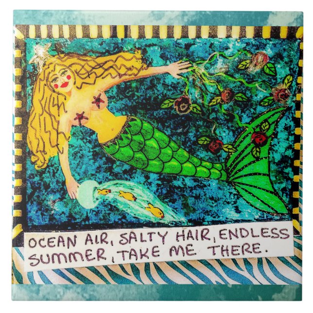 Carreau L'art en mosaïque (Devant)