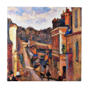 Carreau L'art Paul Gauguin : Rue Jouvenet, Rouen