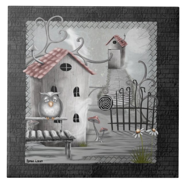 Carreau L'art populaire gothique du Creek (Devant)